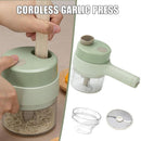 Handheld Electric Vegetable Cutter Garlic Press and Slicer NEW_
