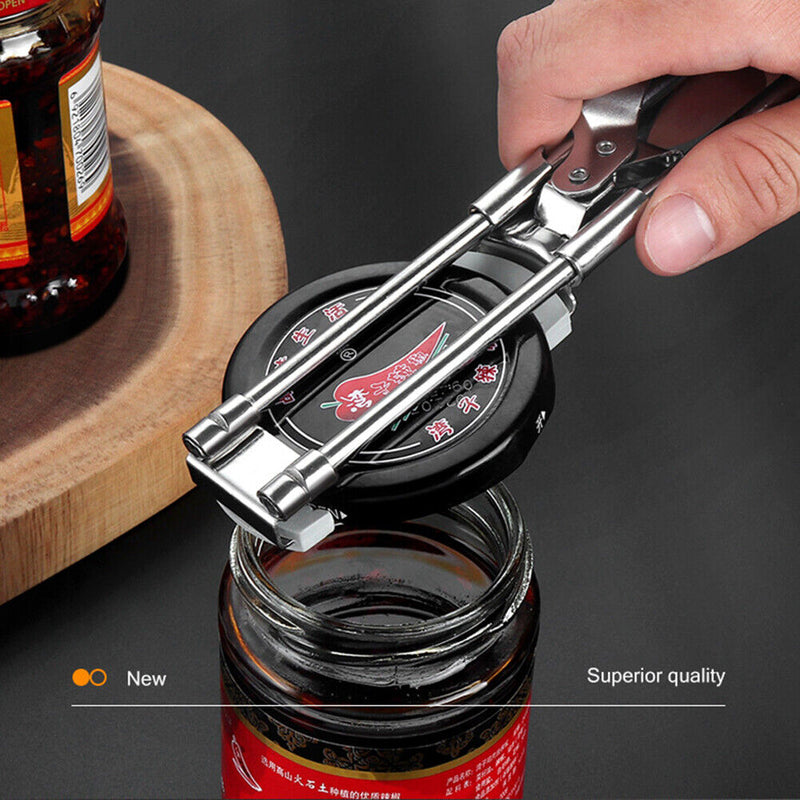 Beer Can Opener Adjustable Stainless Steel Kitchen Tools Jar Bottle Opener