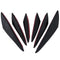 6pcs Car Front Bumper Stickers Trims Set Exterior Styling Accessory for Mercedes