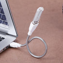 USB Male to Female Extension LED Light Adapter Cable Metal Flexible Tube Newly