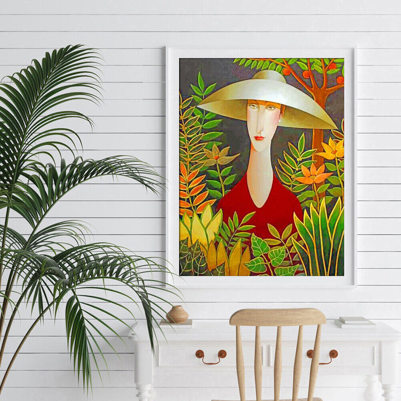 Peasant Women DIY Painting By Numbers Art Pictures Hand Painted Canvas Art Craft