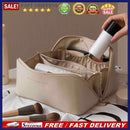 Women Cosmetic Bag Large Capacity Leather Cosmetic Organizer for Girls Travel