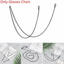 Black Glasses Chain Eye Wear Accessories Glasses Necklace  Eyeglass Lanyard
