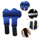 Finger Brace Support Hand Splint Fix Protector for Arthritis Joint (Blue) Newly