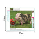 5D DIY Cute Pig Diamond Painting Embroidery Rhinestones Mosaic Cross Stitch