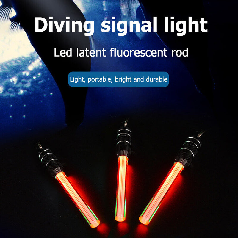 #A Underwater Signal Light Waterproof Fluorescent Stick Scuba Diving Signal Lamp