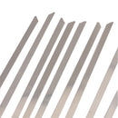 100PCS 4.6x300mm Stainless Steel Exhaust Wrap Coated Locking Cable Zip Ties