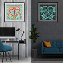 Butterfly Special Shaped Luminous Mosaic Diamond Part DIY Paint Kit Decorate