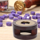 Glue Pot Fire Warmer Wax Bar Sticks Beads Melting Furnace Tool Stove for St