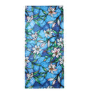 45cm*100cm Orchid Window Film Stained Glass Home Privacy DIY Decoration Newly