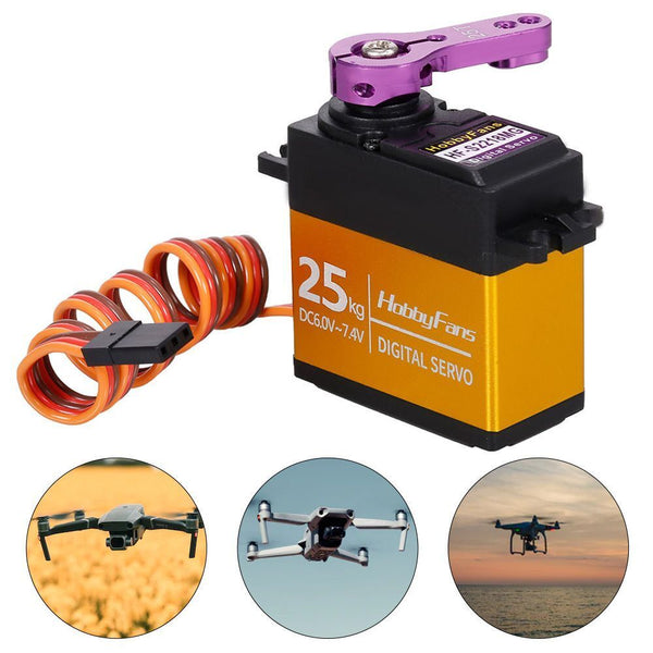 Waterproof High Speed 25kg Digital Servo DS3225MG Metal Gear High Speed Servo