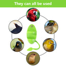 Parrot Food Feeder Fun Bird Feeding Cup Cage Plastic Cuttlebone Food Holders