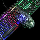 Computer Mouse Gaming keyboard Keyboard Mouse Combos Cracked Decorative Pattern