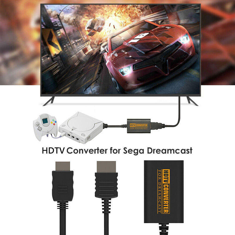HDMI Adapter for Sega Dreamcast NTSC 480i 480P High Definition Converter Dongle