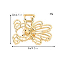 Elegant Cute Cartoon Metal Hairgrip Women's Hair Claws Large Shark Clip