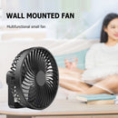Rechargeable 3 Gears Adjustable Personal USB Desk Fan Portable Desktop Tabl