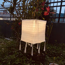 Solar Lantern Tassel LED Waterproof Hanging Chandelier Garden Decor (2pcs)