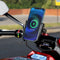 Wireless PD Fast Charging Phone Holder Motorcycle Adjustable Charger Stand Newly