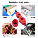 4 in 1 Brass Pipe Debur Chamfer Inner-Outer Reamer Metal Tube Bur Remover Newly