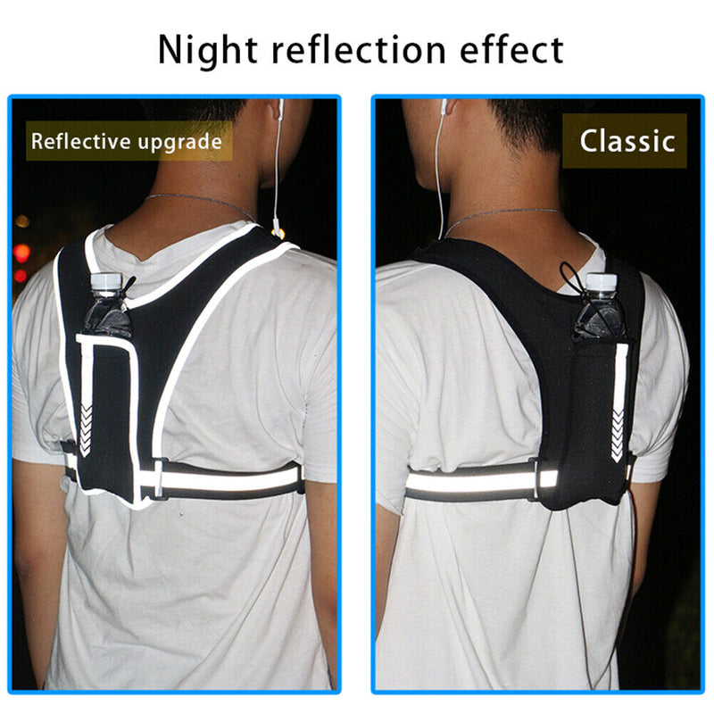 Cycling Backpack Lightweight Water Bags with Headphone Holes for Jogging Fitness