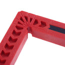 L Shape Right Angle Ruler Carpentry Measuring Gauges Positioning Tool(4inch