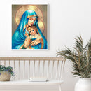 Full Embroidery Printed 3 Strands 11CT Jesus Mother Kit Stamped DIY Cross Stitch