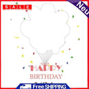 GLOBEAGLE DIY Guests Sign - in Canvas Fingerprint Painting for Wedding-D
