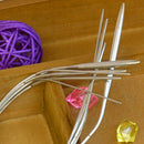 11pcs/1set 32" 80cm Steel Circular Knitting Needles 11 Sizes Hot hot.