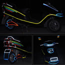 8m/26.2ft Wheel Reflective Stickers Rim Tape for Bicycle Car Motorcycle Zub