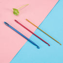Tools DIY Ergonomic Handle Weave Yarn Knitting Needles Aluminium Crochet Hook