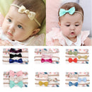 Fashion Hair Accessories Headwrap Headwear Bowknot Elastic Cotton Baby Headband