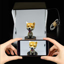 Mini Folding Lightbox with LED Strap 20cm Photography Studio Softbox Universal