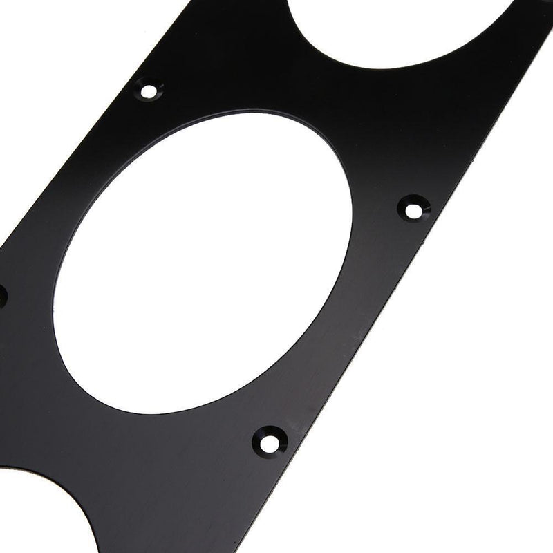 VODOOL 2ST Universal Car Rear Bumper Air Turnoff Diffuser Panels Alum