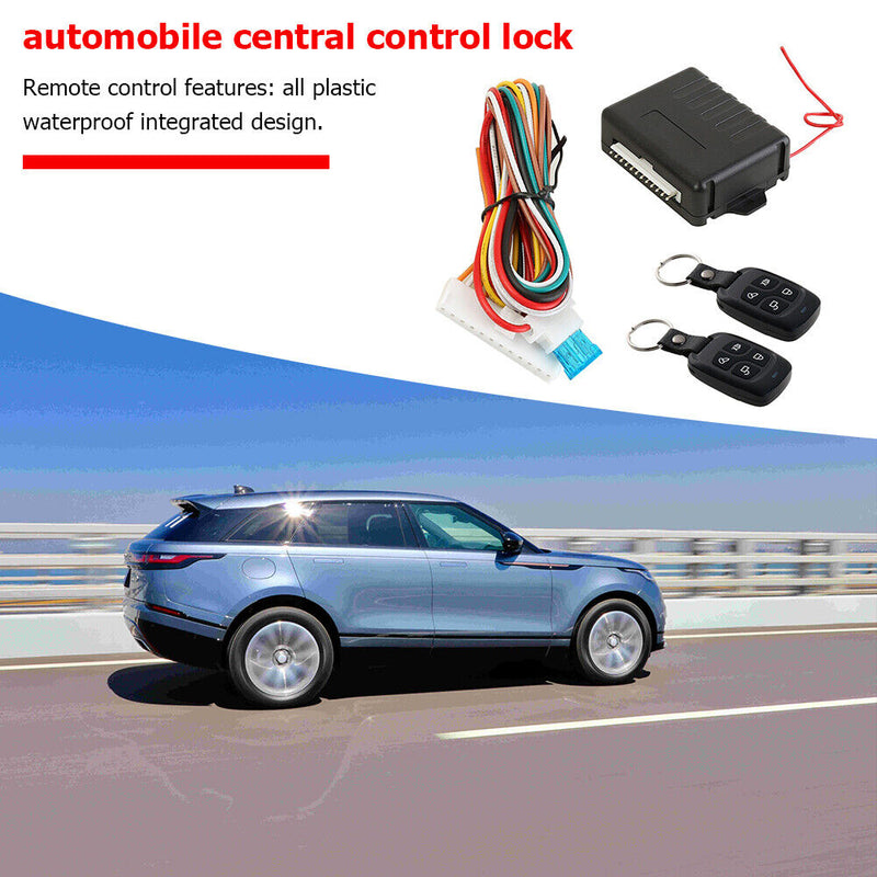 Car Remote Central Door Locking Kit Auto Keyless Entry Alarm System 410/T105