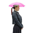 5pcs Head Umbrella Anti-Rain Fishing Anti-Sun Umbrella Hat (D)