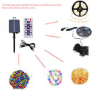 Solar Battery Box LED String Lamp Panel Controller Garden Street Light Decor