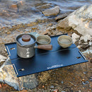Mini Folding Table Ultralight Compact for Backpacking Camping Hiking Outdoo