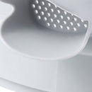 Silicone Soup Diversion Duckbill Drain Anti Spill Liquid Dispenser (Grey)