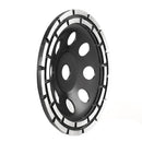Diamond Segment Grinding Cup Wheel Disc 2 Row Stone Brick Grinder (180mm) Newly