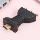 HDMI-Compatible Male to 3 RCA Female Composite AV Audio Video Adapter Converter