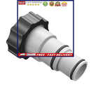 Garden Hose Conversion Adapter - Waterproof 1.25" to 1.5" Hose Connect Access