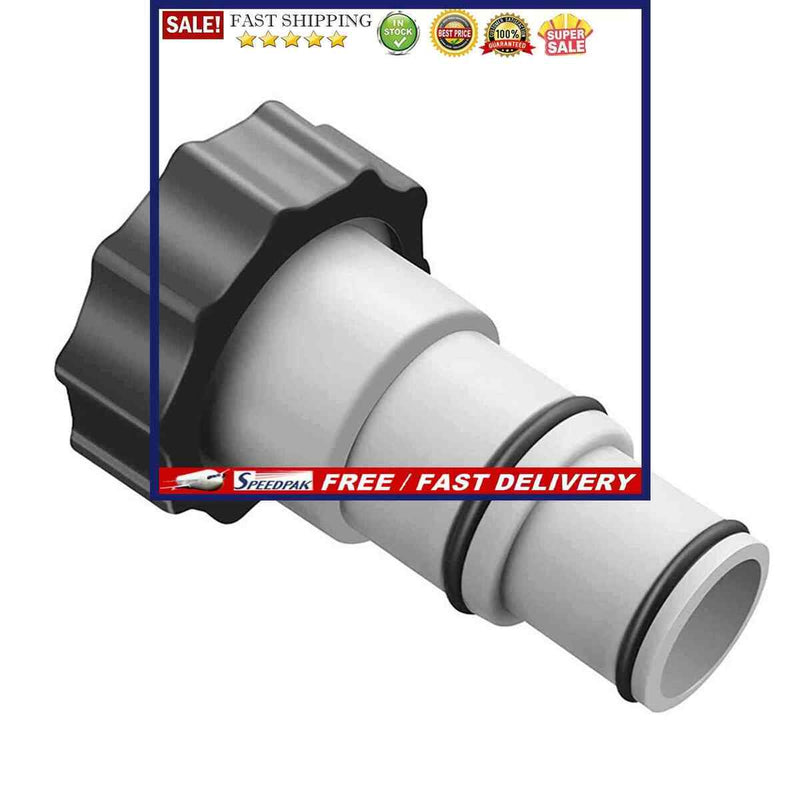 Garden Hose Conversion Adapter - Waterproof 1.25" to 1.5" Hose Connect Access