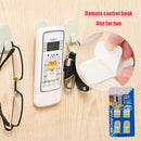 TV Remote Control Sticky Hooks Adhesive Wall Storage Hanger Holder (Green) Newly