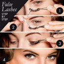 5 Pairs SKONHED 4D Faux Mink Hair False Eyelashes Full Volume Fluffy Lashes S4Q6