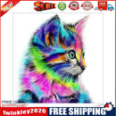 5D DIY Full Drill Square Diamond Painting Color Cat Cross Stitch Embroidery