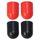 Silicone Road Bike Derailleur Shift Brake Lever Protector Cover Cap (Red)