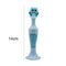 Vase 5D Diamond Painting Point Drill Pen DIY Craft (Blue Owl w/ Drill)
