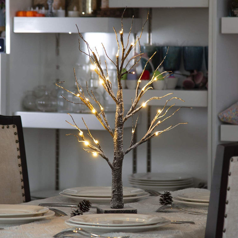 Birch Tree Lighted Artificial Branches Tree Decoration for Home Party Festival