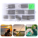 90pcs/Lot Fishing Weights Fishing Drop Shot Weights Multiple Sizes Fishing Tools