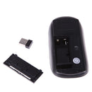 Optical Wireless Mouse 2.4G Receiver Ultra-thin for Computer PC black Newly
